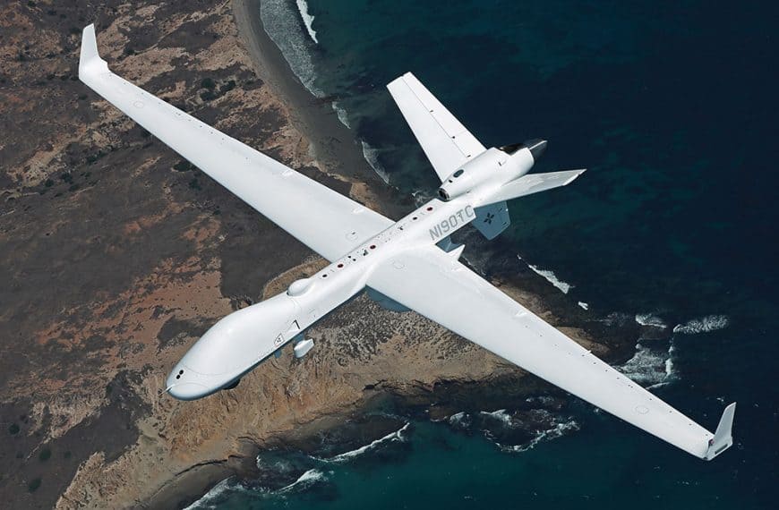 2 SeaGuardian Drones Arrive On Year-Long Lease With Indian Navy