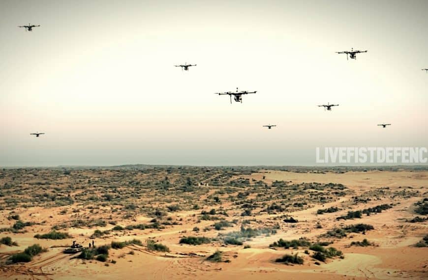 Army Orders 100 Swarm Drones From Indian Startup