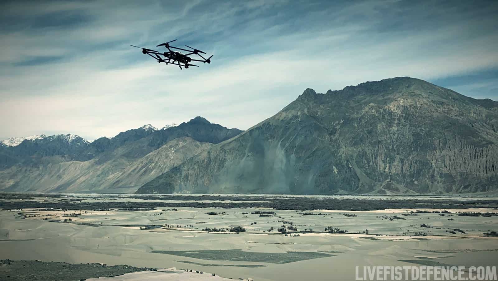 First Look At Indian Army’s New Cargo Drones For Ladakh