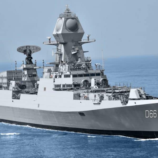 Indian Navy Receives 1st Visakhapatnam-class Destroyer